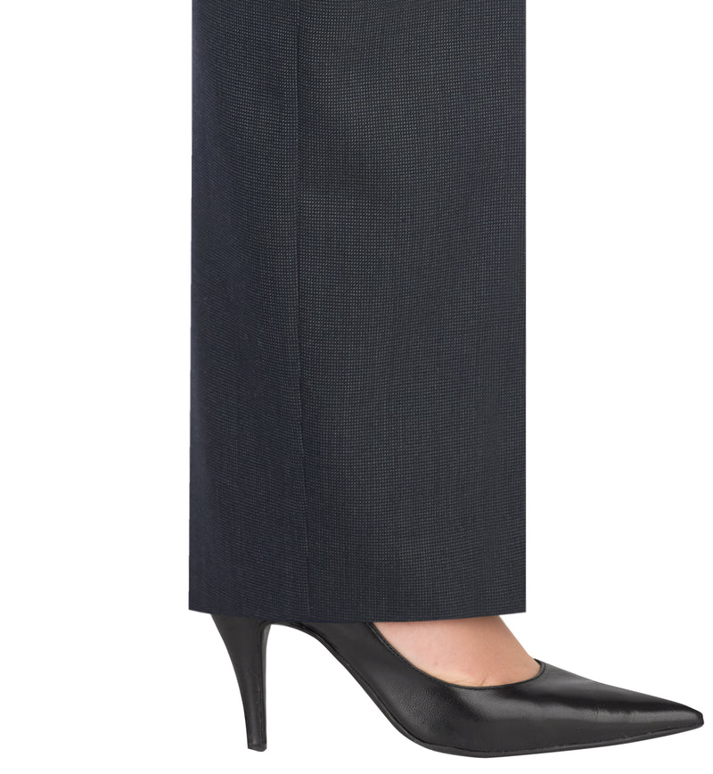 Bianca Tailored Fit Trouser - Navy P/Dot