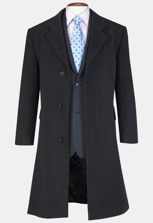 Bond Overcoat - Navy