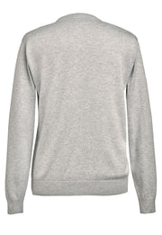 Boston V Neck Jumper - Navy