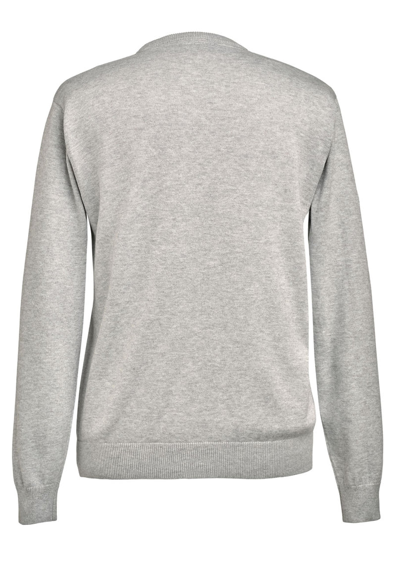 Boston V Neck Jumper - Navy
