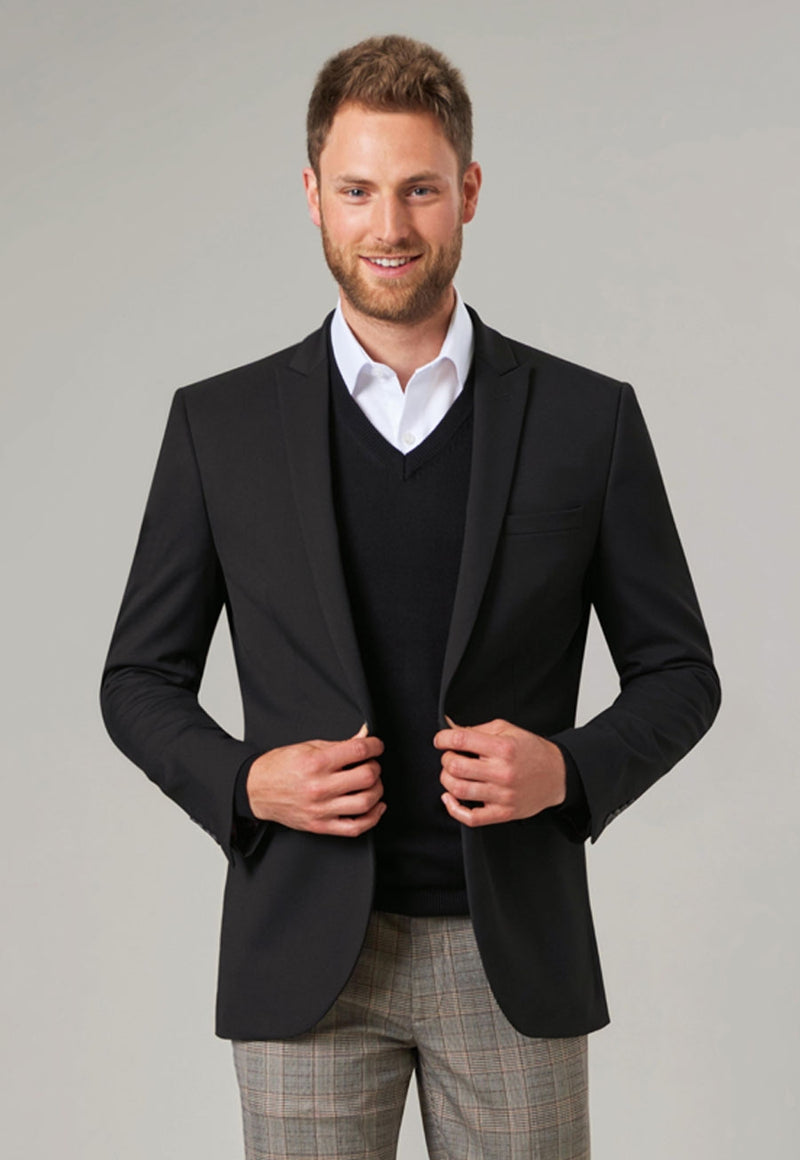 Boston V Neck Jumper - Charcoal