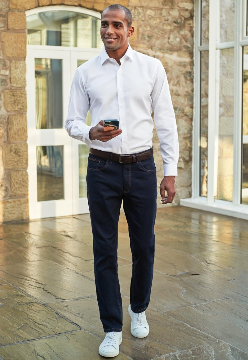 Boulder Tailored Fit Jeans - Indigo