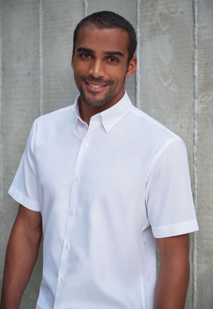 calgary men's s/s shirt - white