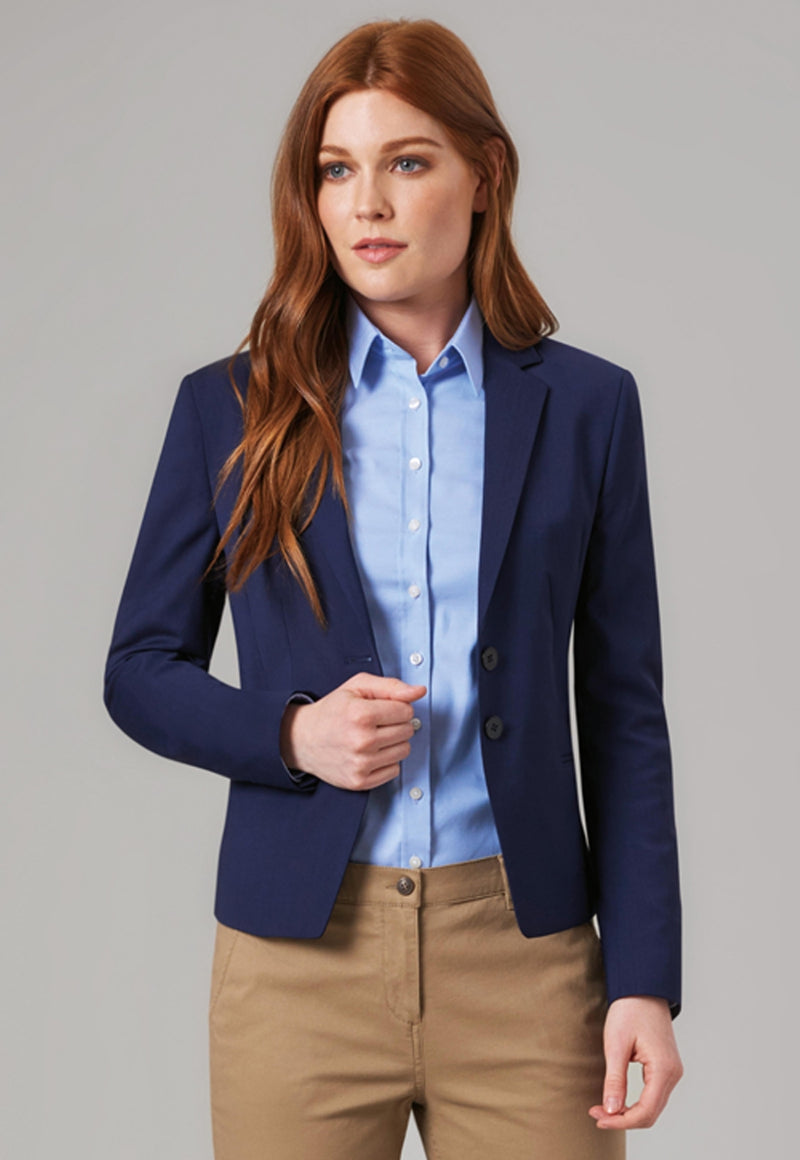 Calvi Slim Fit Jacket - Navy