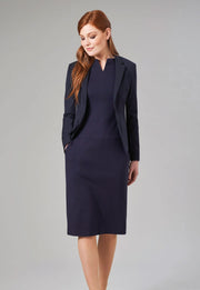 Calvi Slim Fit Jacket - Navy