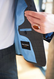 Calvi Slim Fit Jacket - Navy