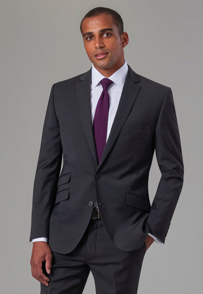 Cassino slim fit jacket - Navy Check