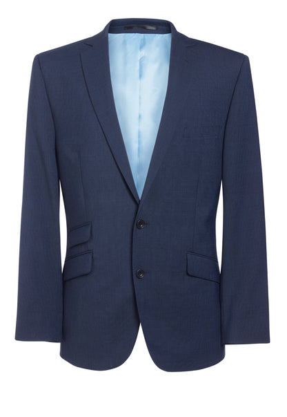 Cassino slim fit jacket - Navy Check