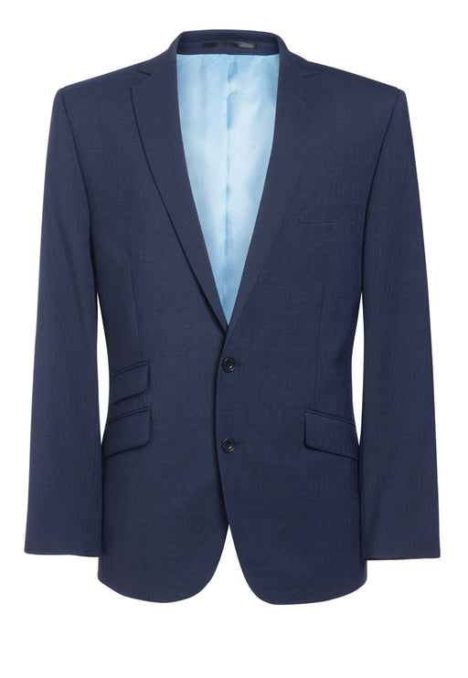 Cassino slim fit jacket - Navy Check