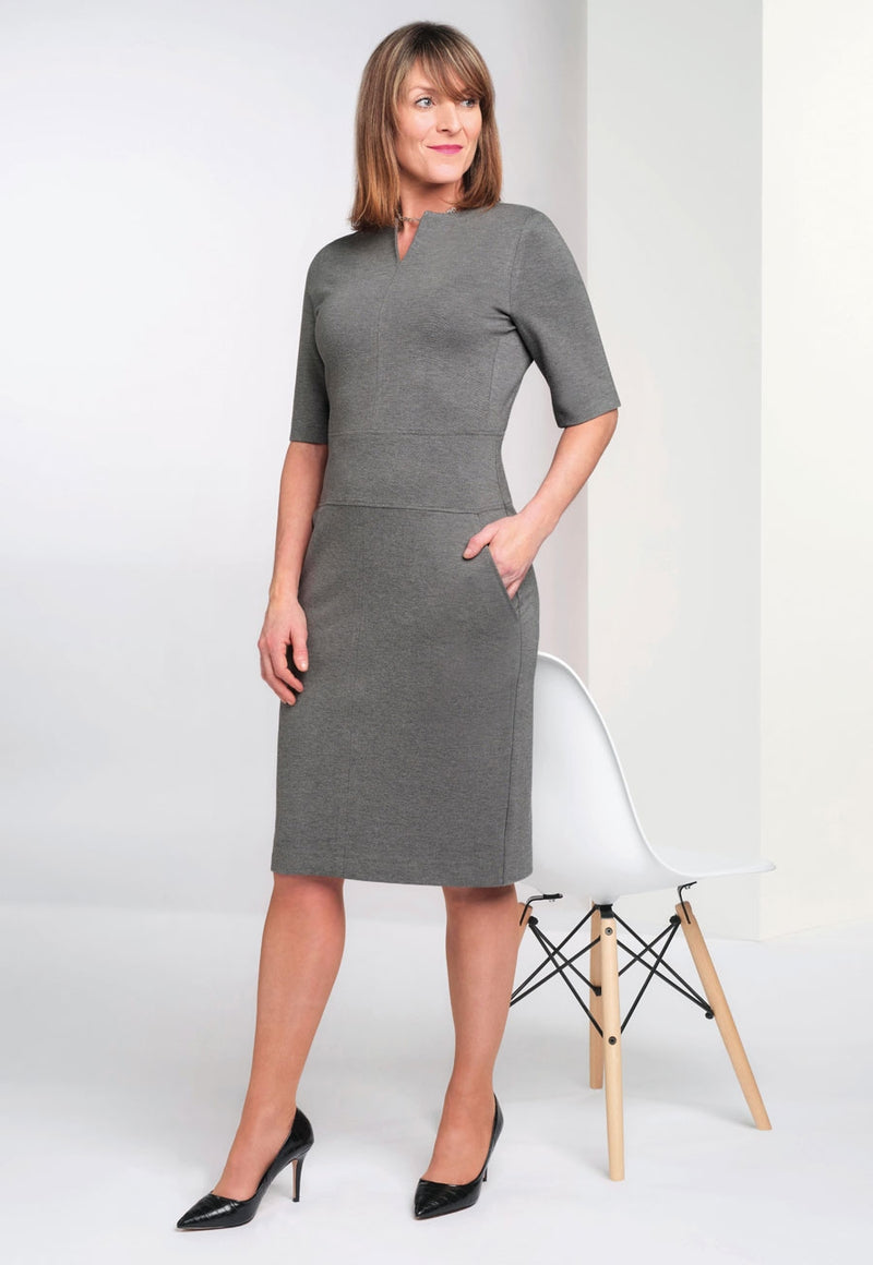 Celeste Dress - Navy