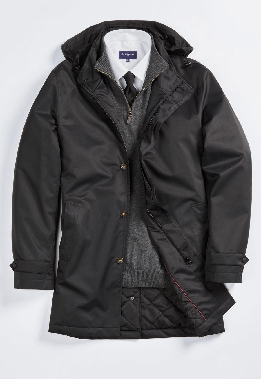 Chicago Raincoat - Navy