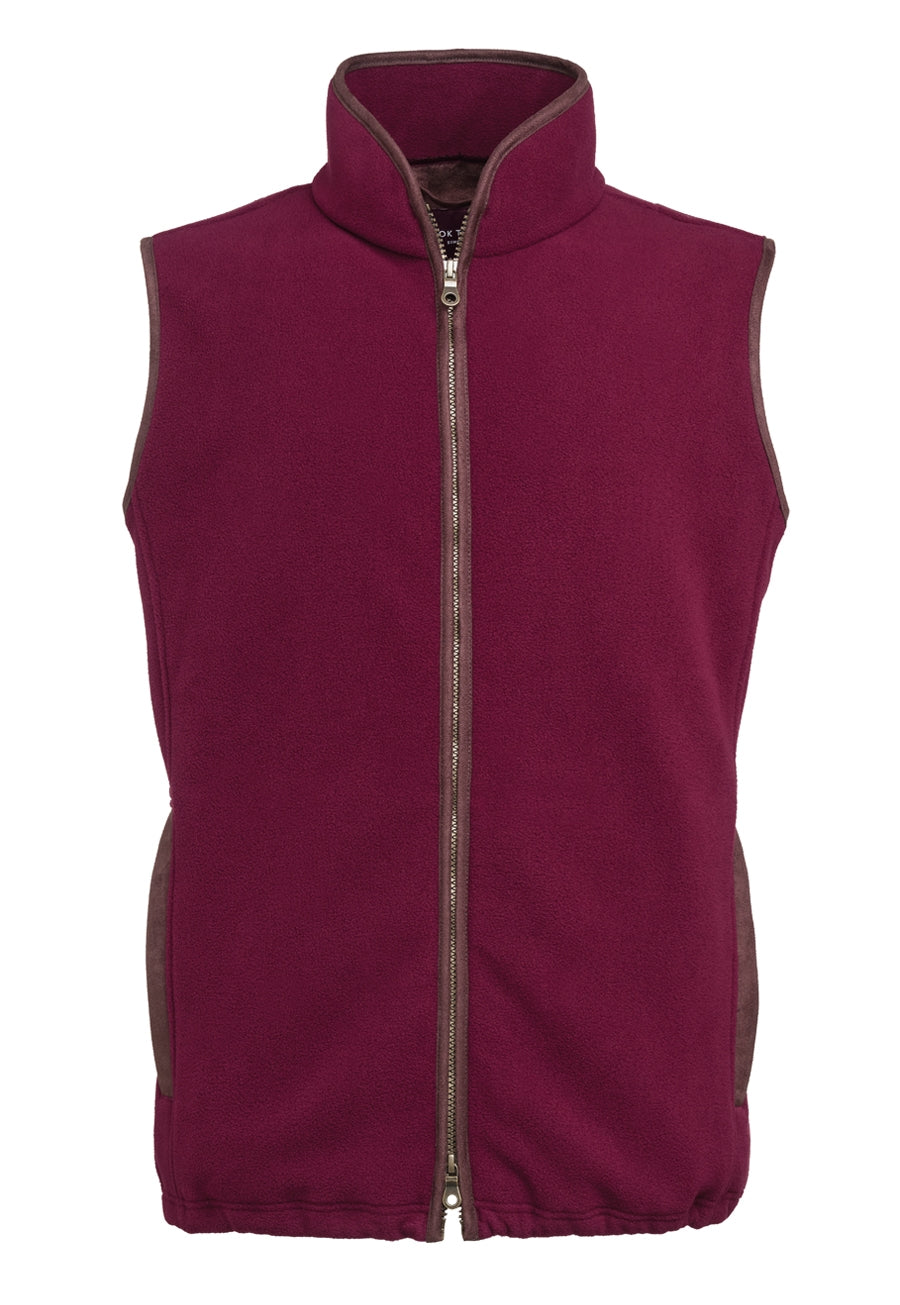 cincinnati fleece gilet - fig