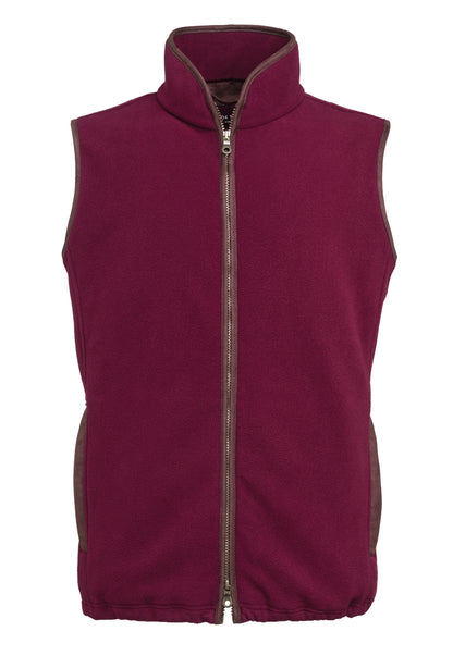 Cincinnati Fleece Gilet - Fig