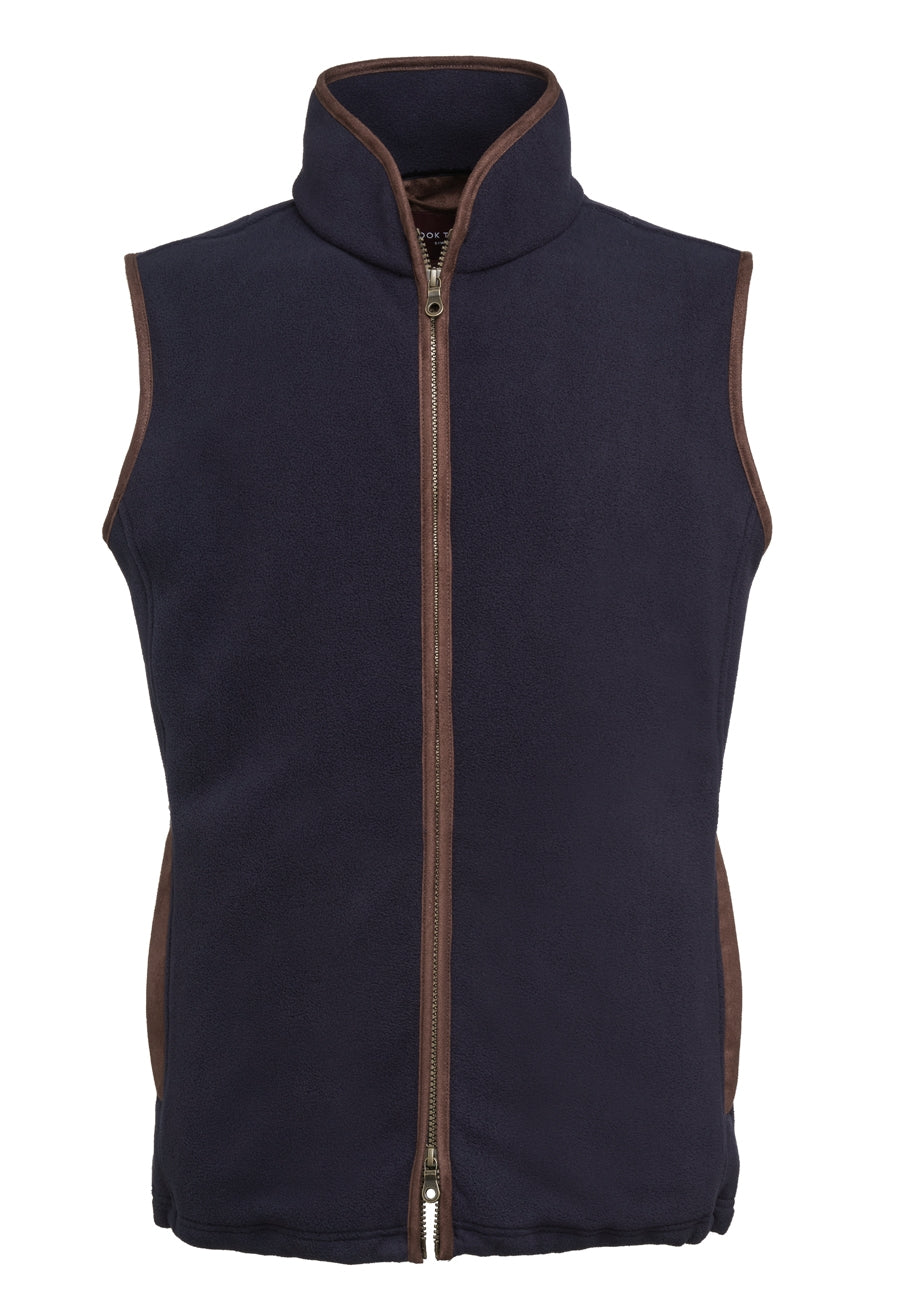 cincinnati fleece gilet - navy