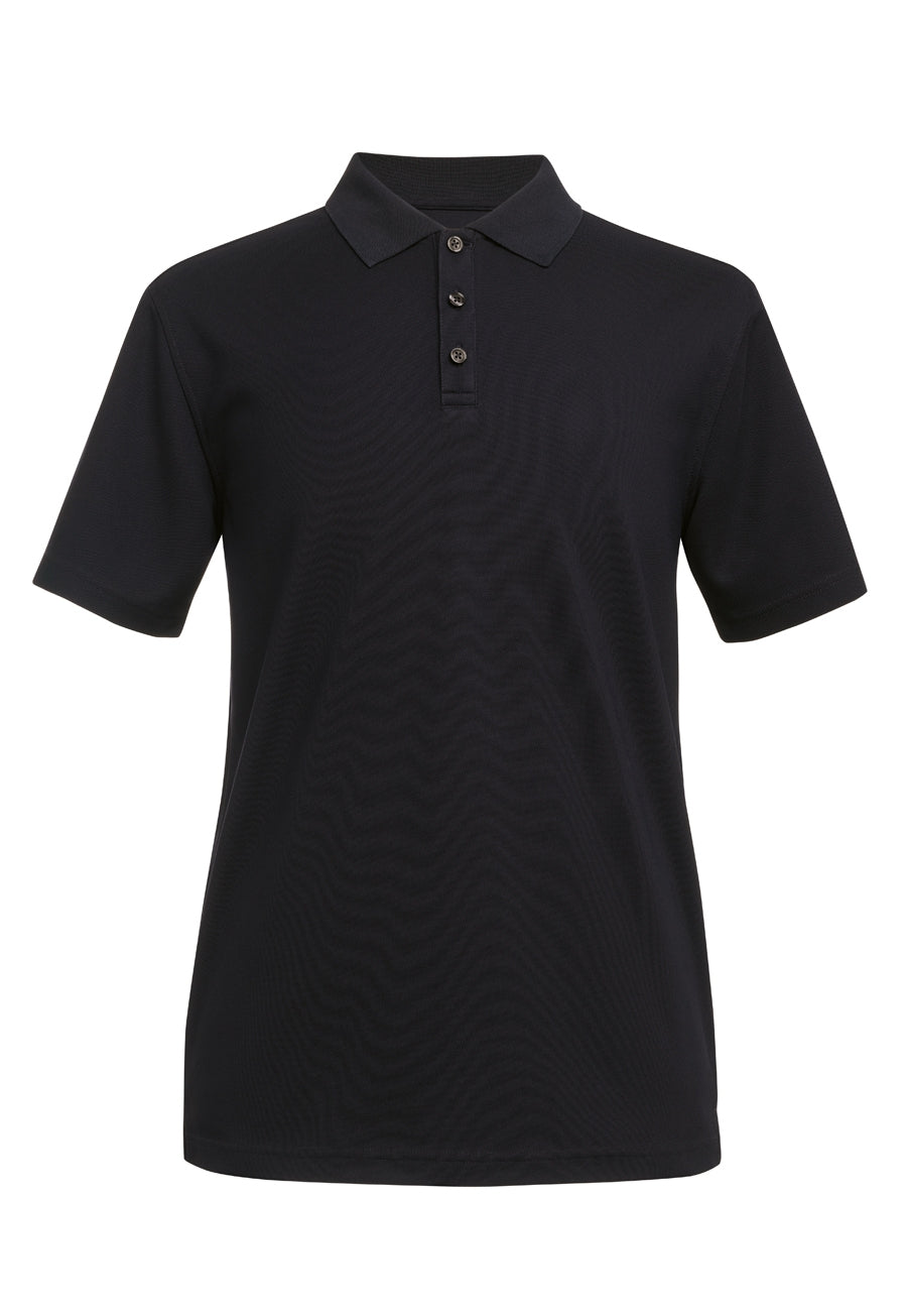 columbia s/s polo shirt - black