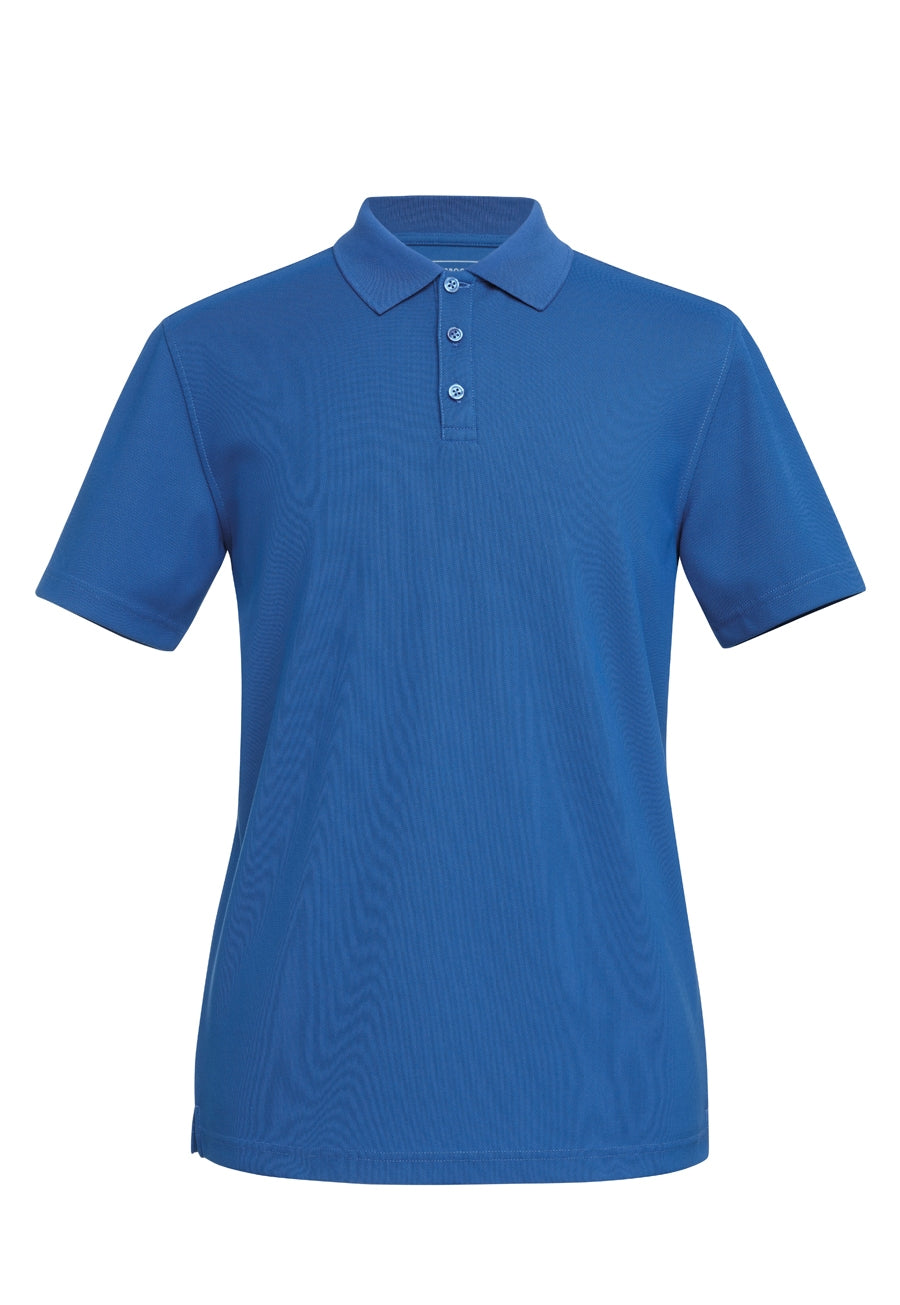 columbia s/s polo shirt - royal blue