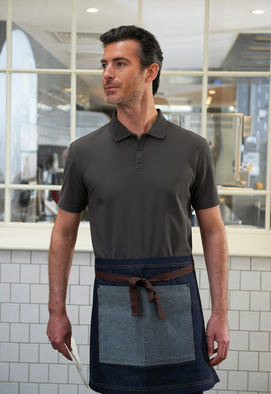 columbia s/s polo shirt - navy