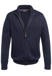 Columbus Zip Cardigan - Navy