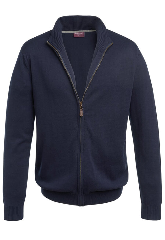 Columbus Zip Cardigan - Navy