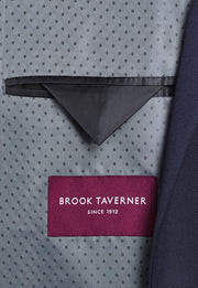 Zeus Tailored Fit Jacket - Navy