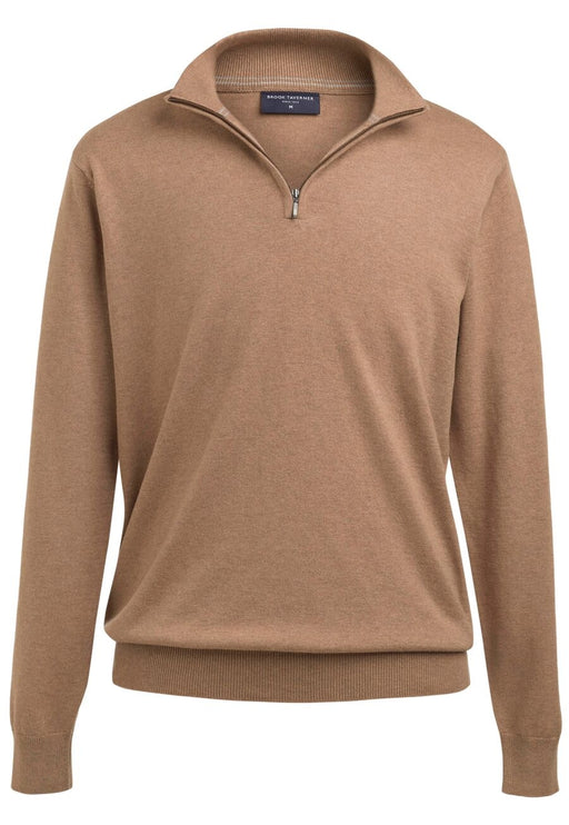 Copenhagen 1/4 Zip Jumper - Oatmeal