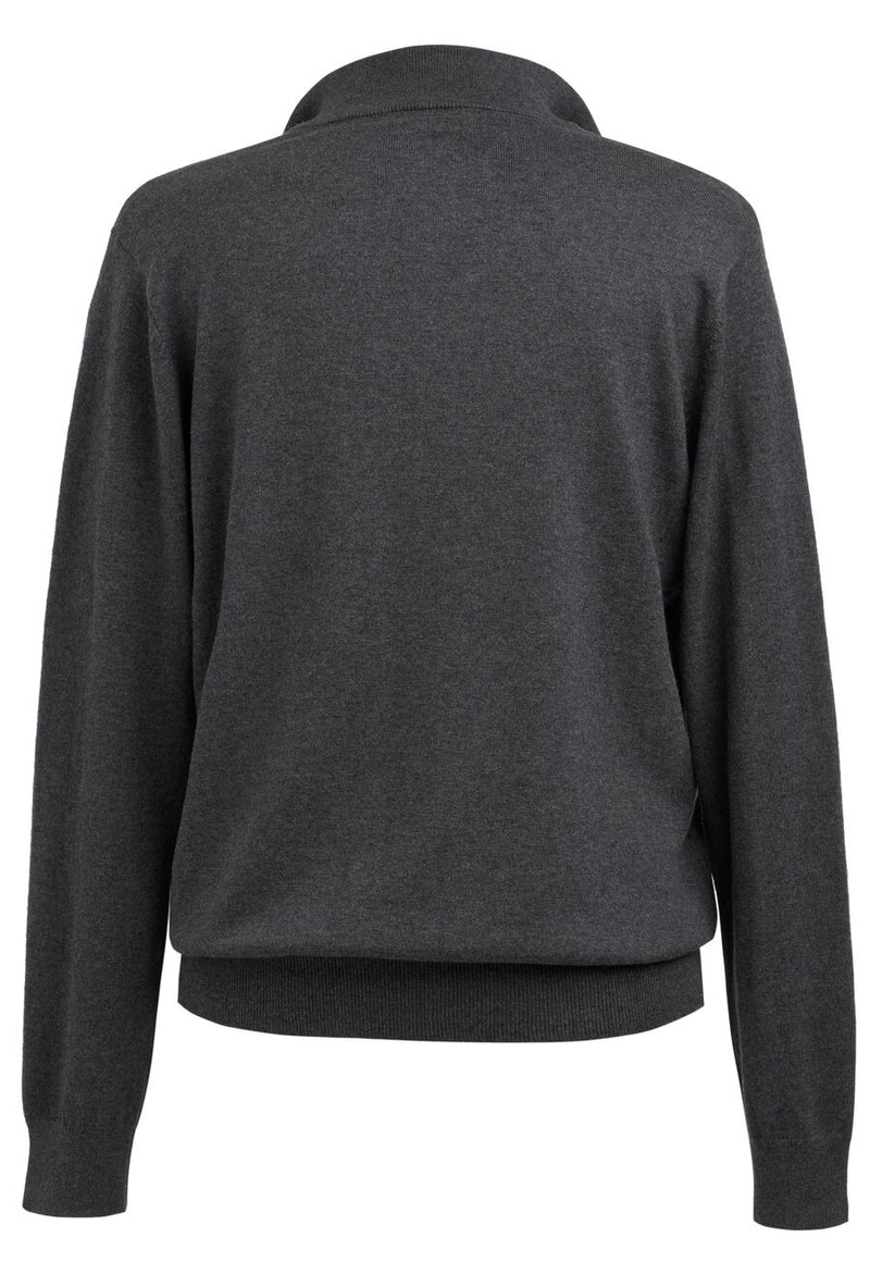 Copenhagen 1/4 Zip Jumper - Oatmeal