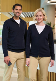 Copenhagen 1/4 Zip Jumper - Charcoal