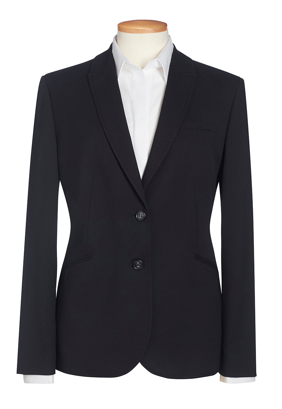 cordelia tailored fit jacket - black