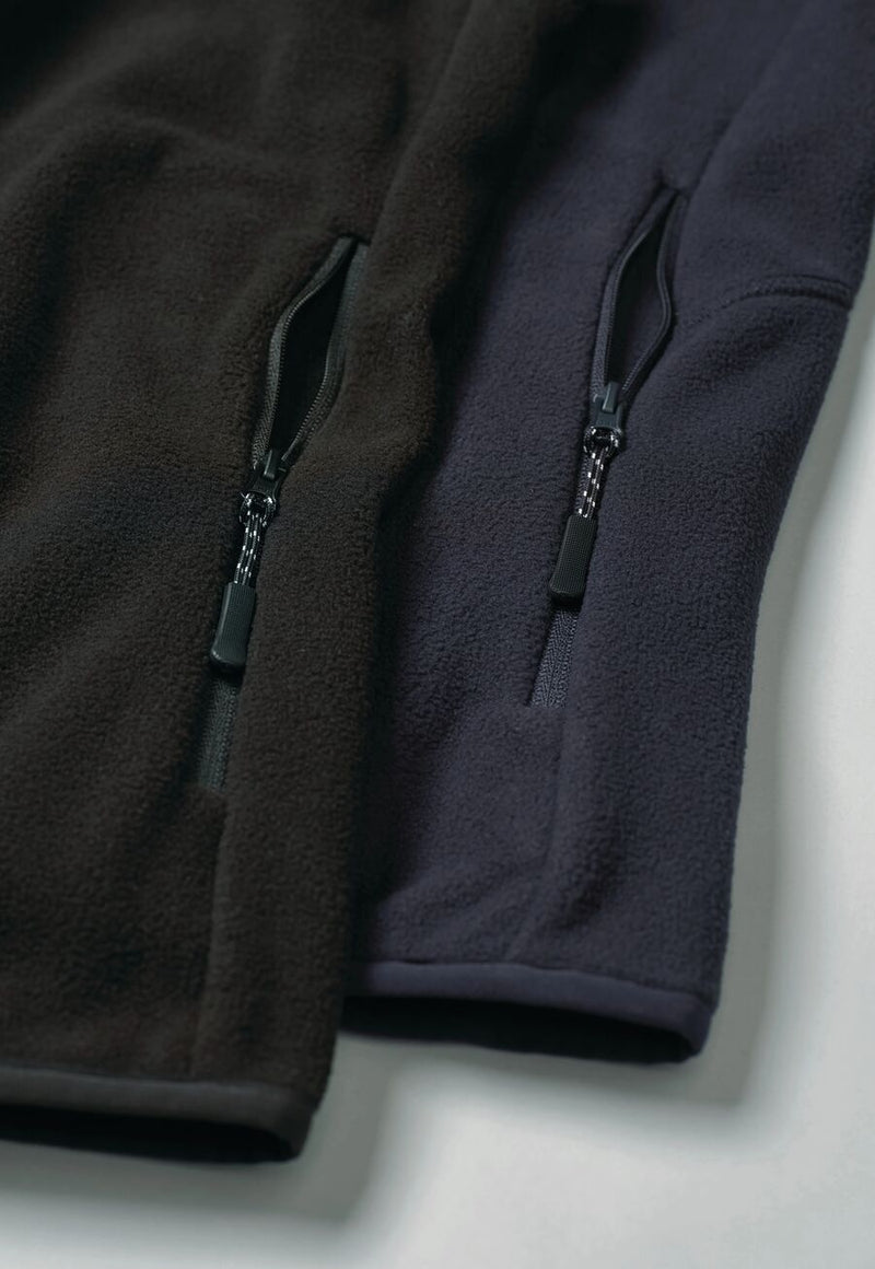Clare Full Zip Fleece - Black