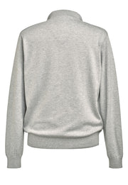 Dallas 1/4 Zip Jumper - Navy