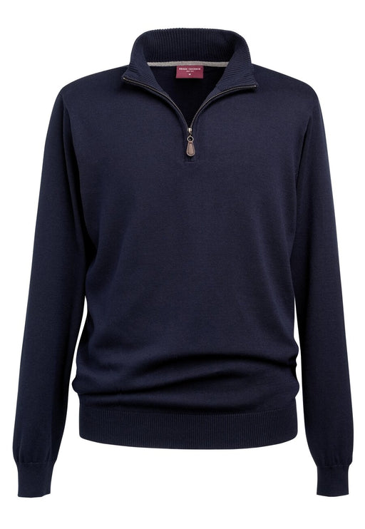 Dallas 1/4 Zip Jumper - Navy