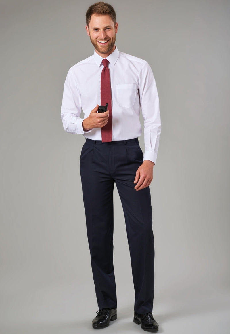 Delta Classic Fit Trouser - Navy