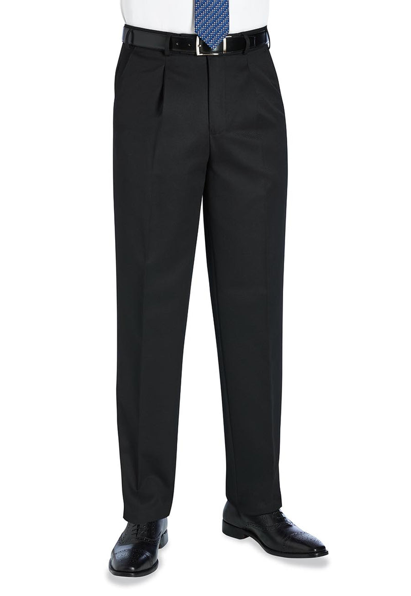 Delta Classic Fit Trouser - Black