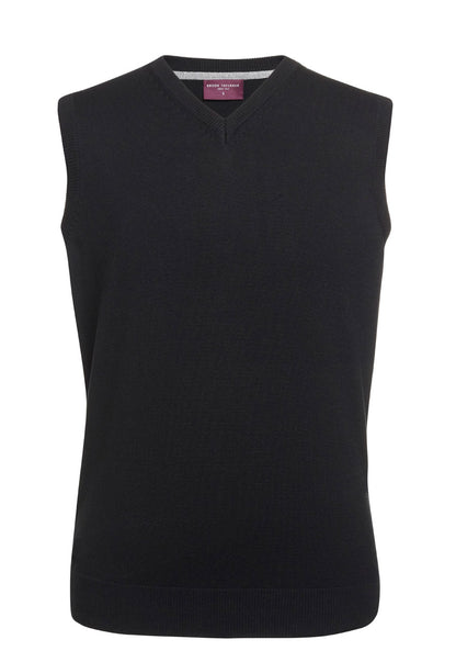 Detroit S/less V Neck Jumper - Black