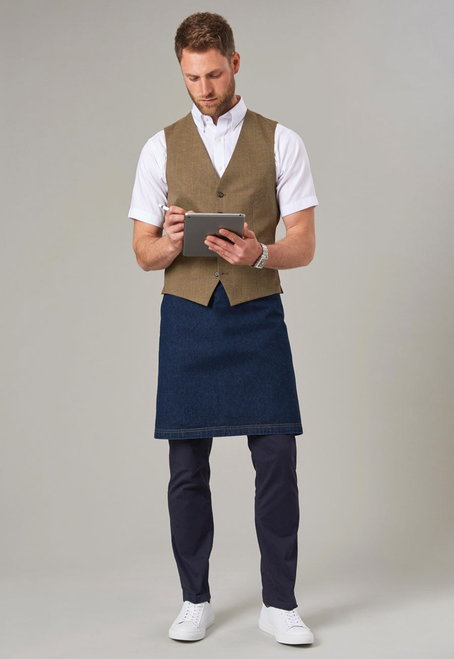 Emilio Check Waistcoat - Grey Check