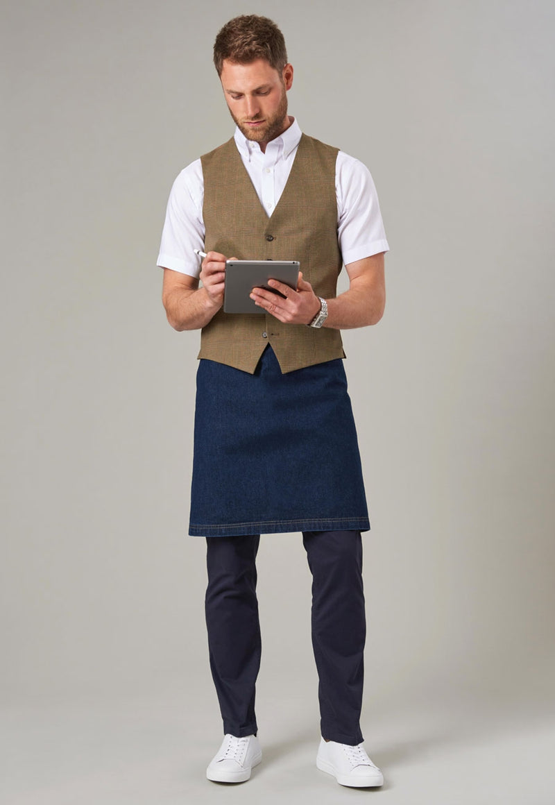 Emilio Check Waistcoat - Grey Check