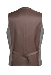 Emilio Check Waistcoat - Navy Check