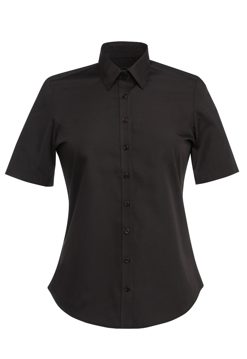 Eos Ladies' S/S Blouse - Black
