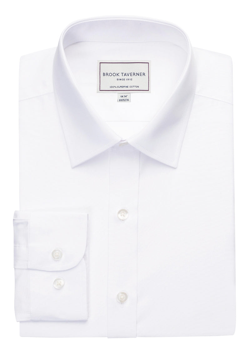 Este Men's L/S Shirt - White