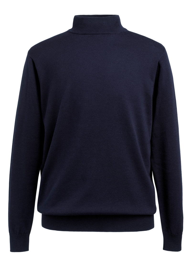 Franklin Turtleneck Jumper - Charcoal