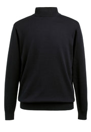 Franklin Turtleneck Jumper - Black