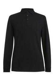 Frederick L/S Polo Shirt - Black