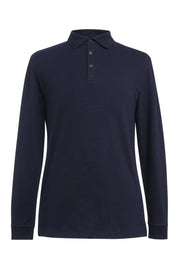 Frederick L/S Polo Shirt - Navy
