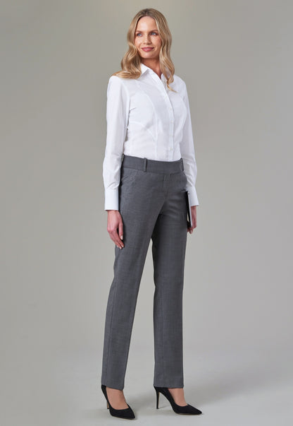 Genoa Tailored Leg Trouser - Navy
