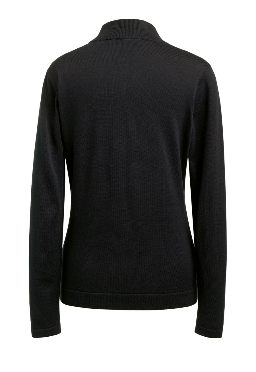 Golden Turtleneck Jumper - Charcoal