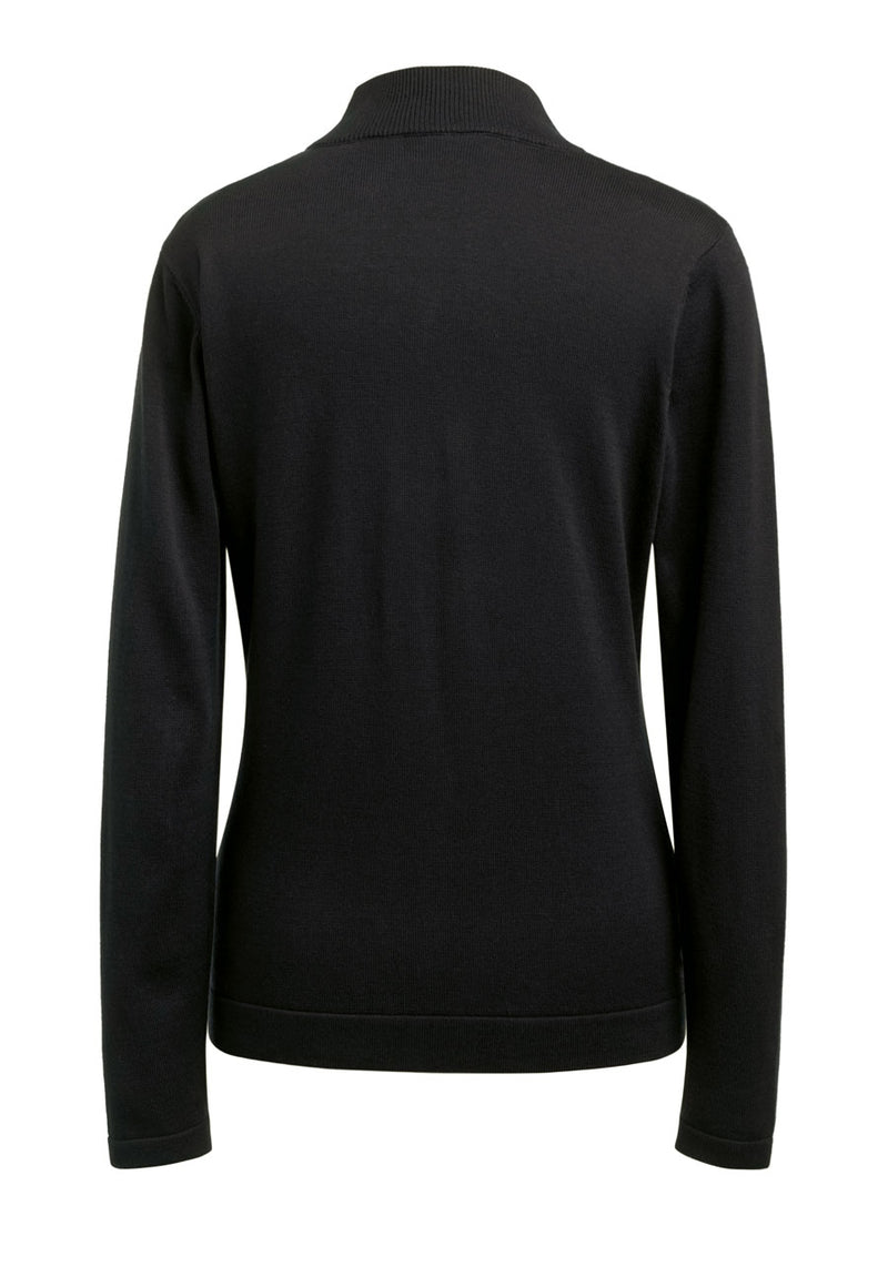 Golden Turtleneck Jumper - Charcoal