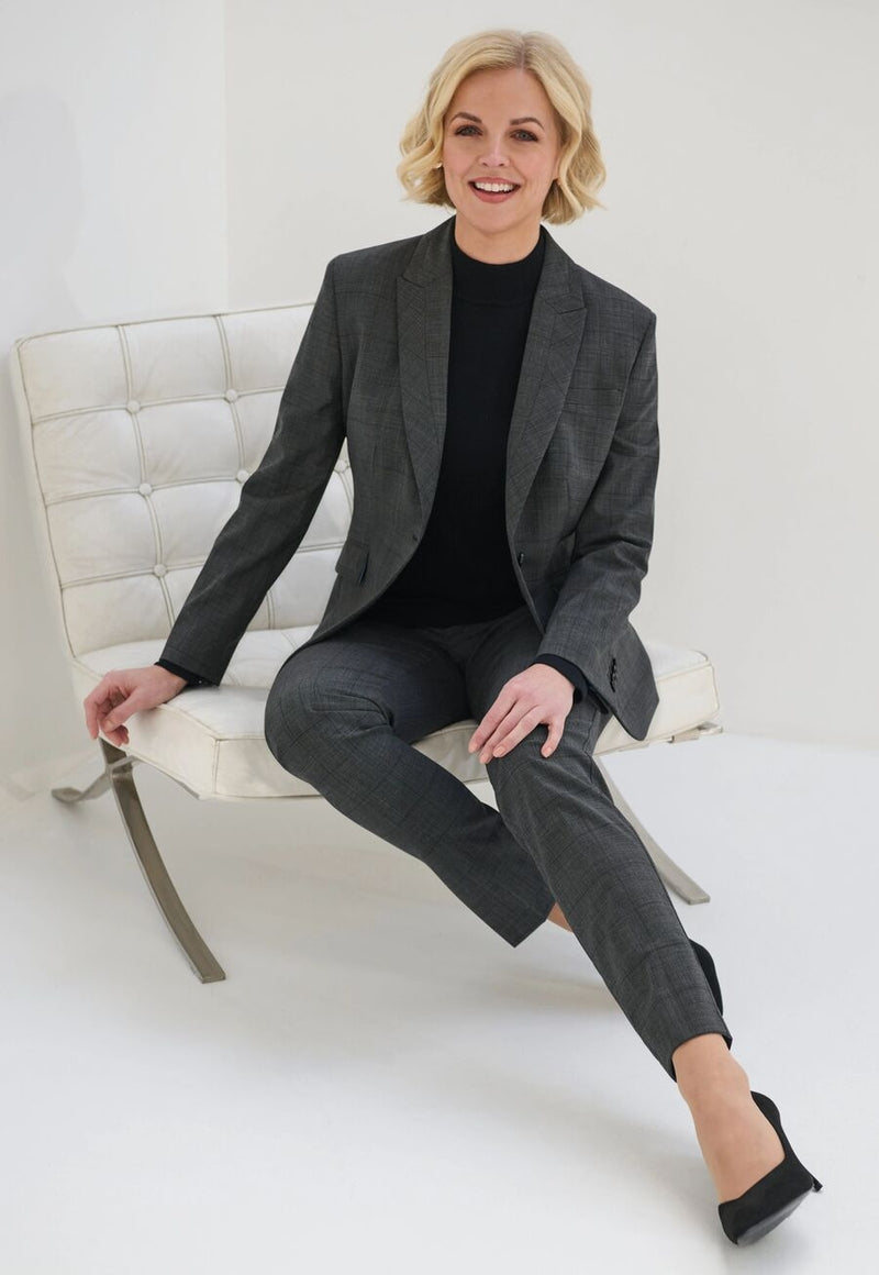 Golden Turtleneck Jumper - Black