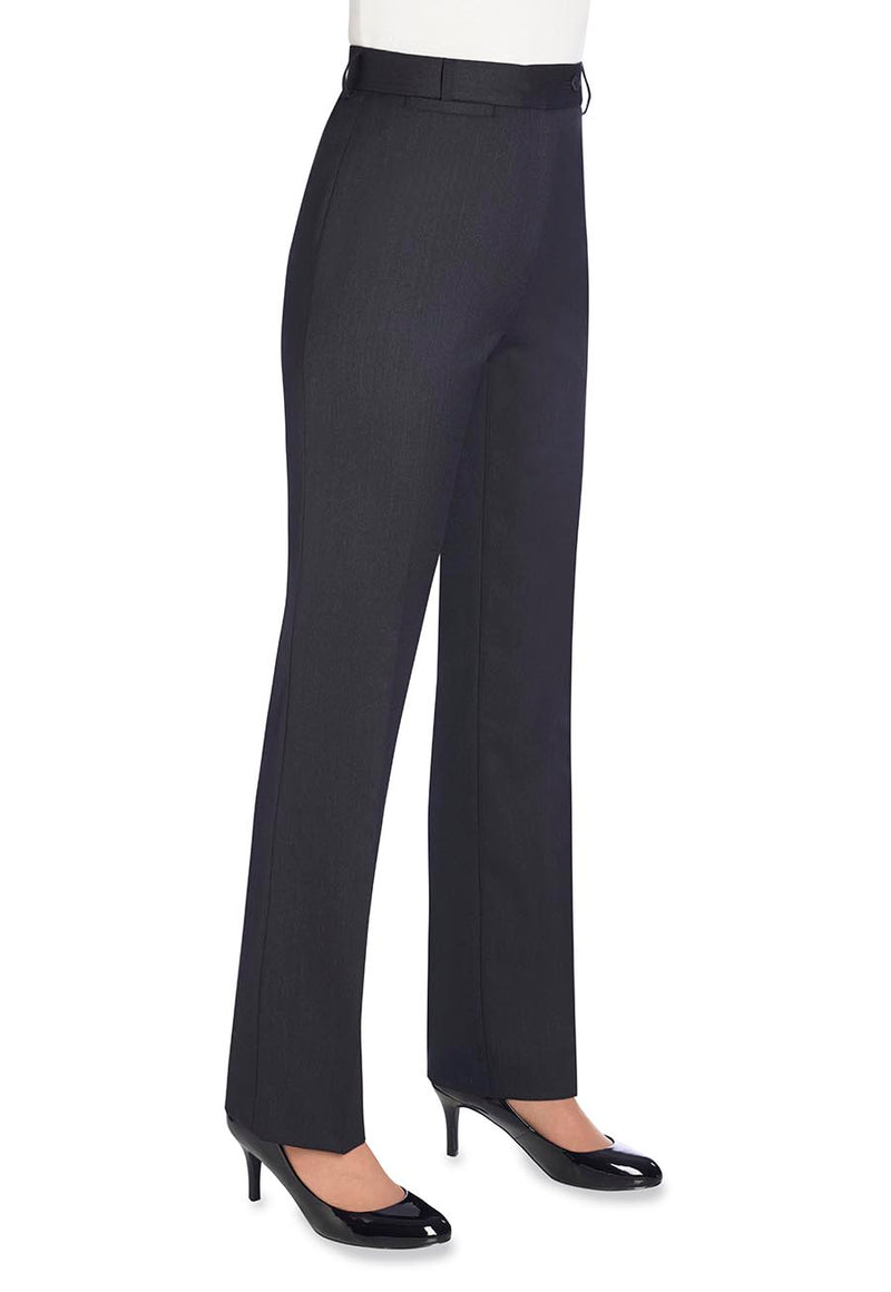 Grosvenor Straight Leg Trouser - Charcoal
