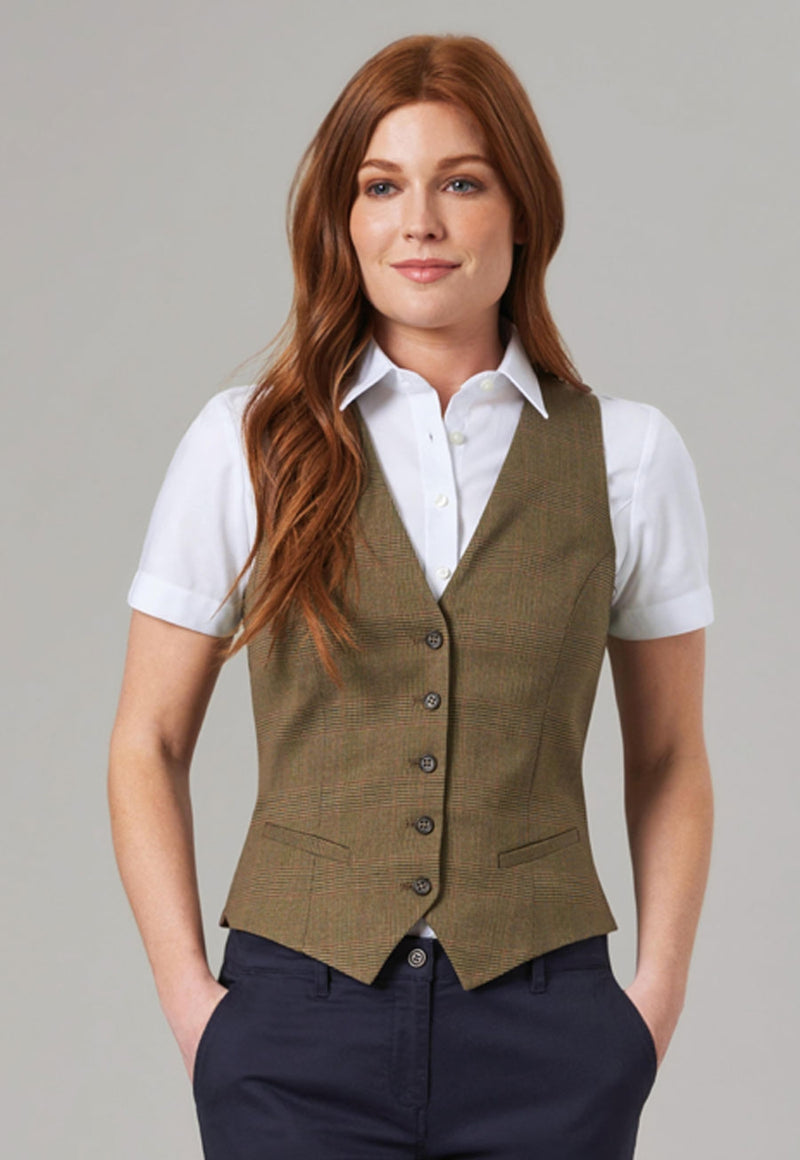 Hamilton Ladies' S/S Blouse - White