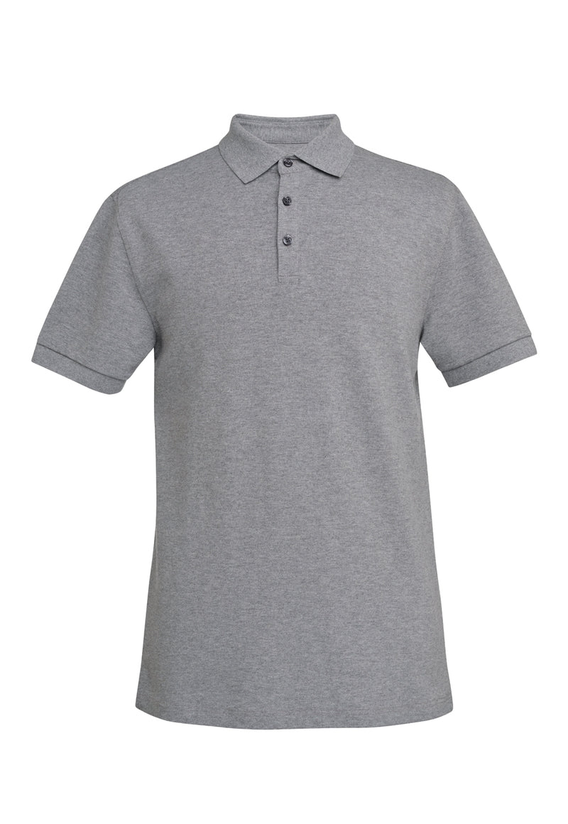 Hampton S/S Polo Shirt - Grey Marl